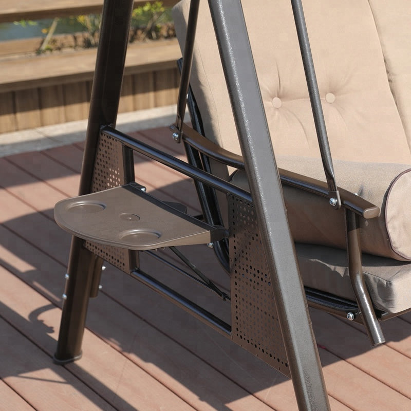 Luxury Outdoor Swing with Canopy - 3 Seater