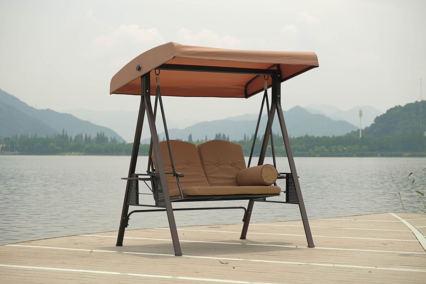 Luxury Outdoor Swing with Canopy - 2 Seater