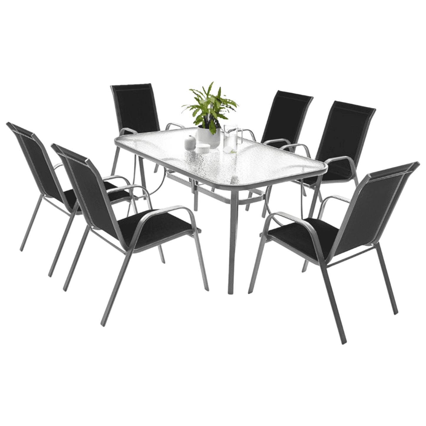 Vivo Dining Set – Outdoor Dining for Six