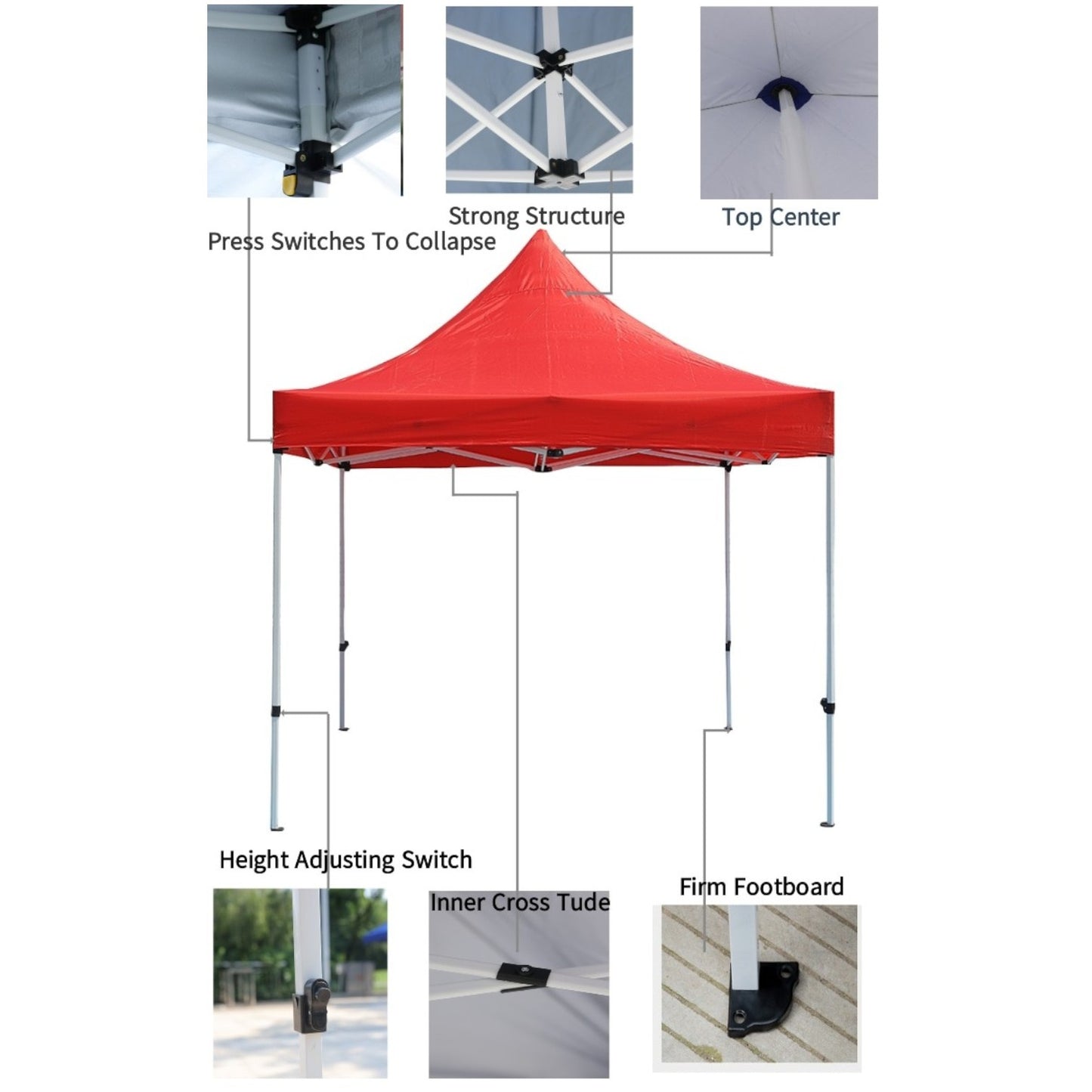 Pop-Up Canopy Tent (28 KG)