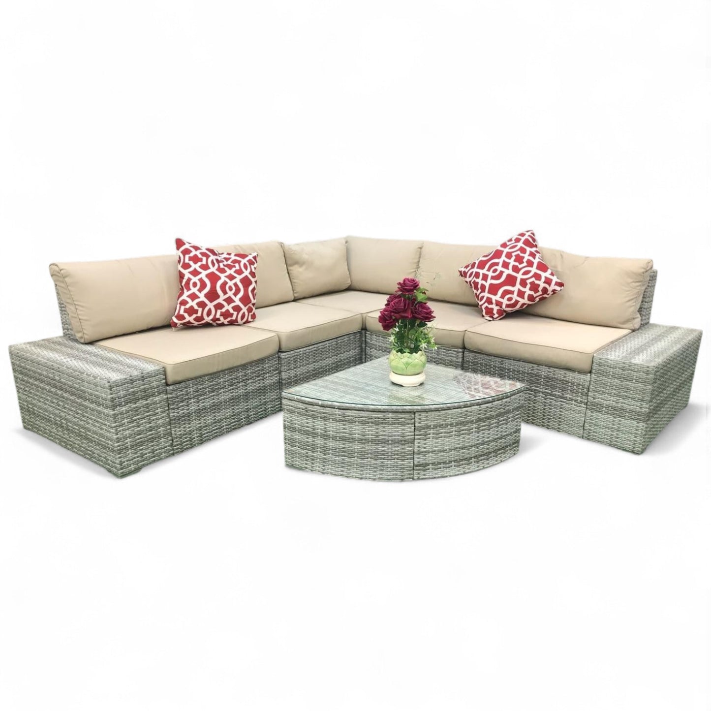 Zahret El-Nil Corner Set – Subtle Luxury for Contemporary Outdoor Living