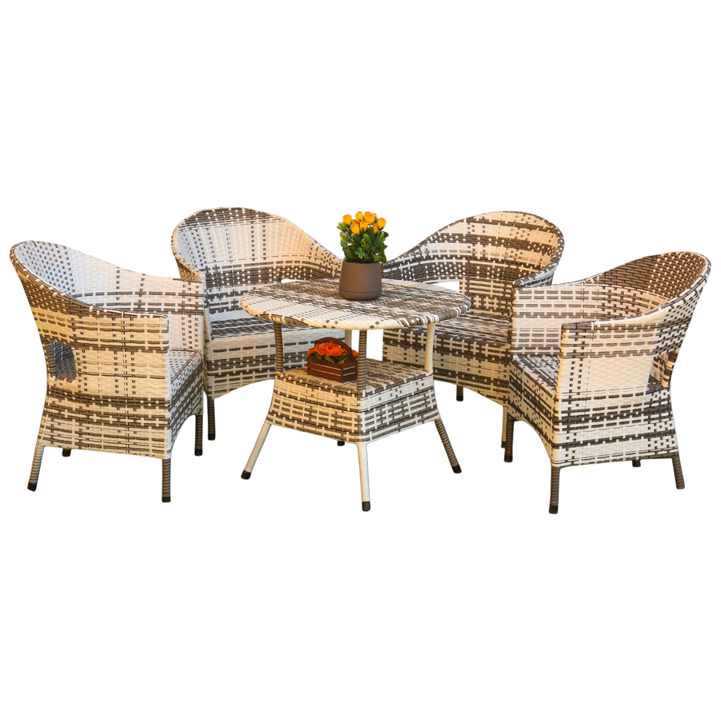 Hood Set – Outdoor Dining for Four