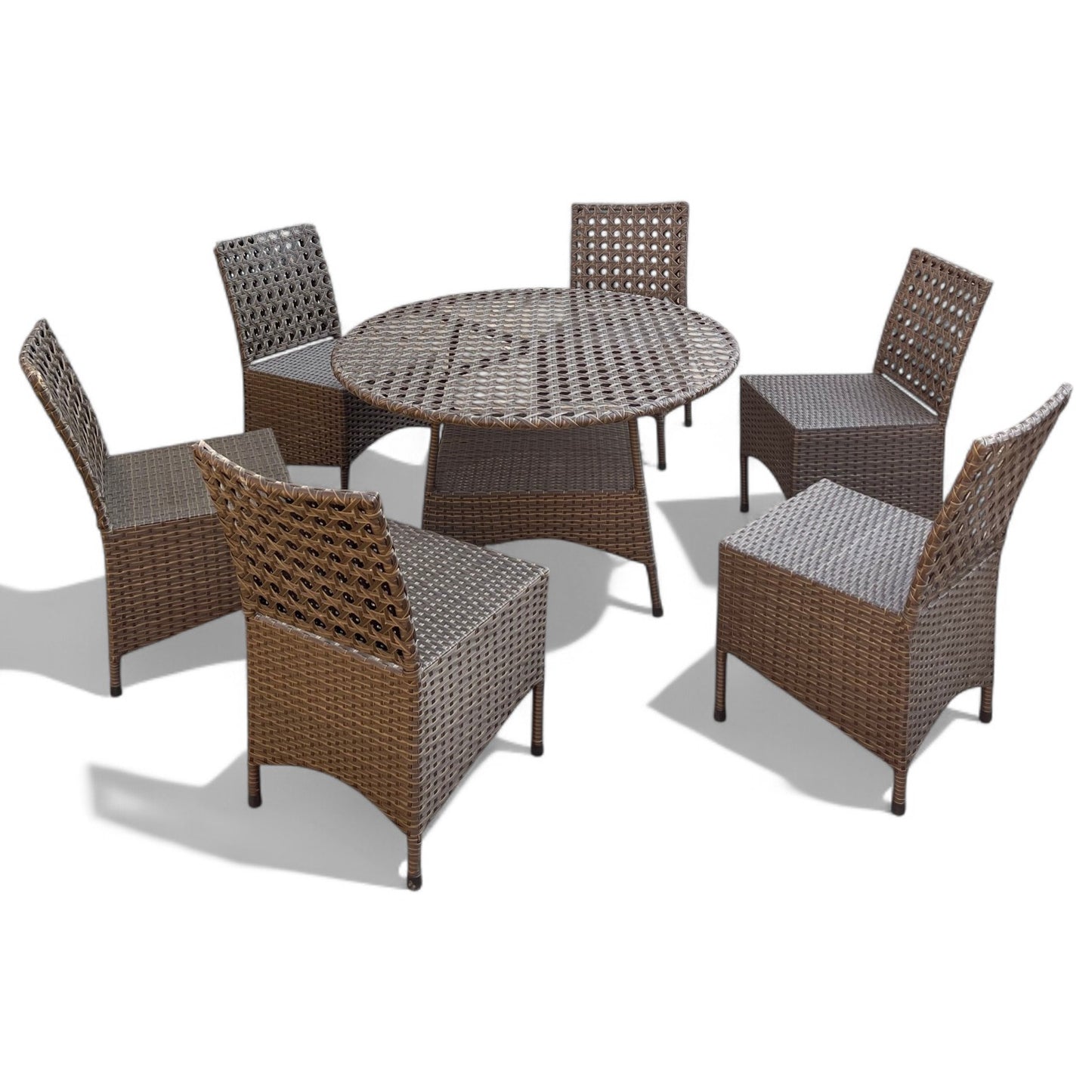 Riva Set – Classic Rattan Outdoor Dining Set