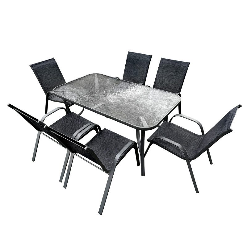 Vivo Dining Set – Outdoor Dining for Six
