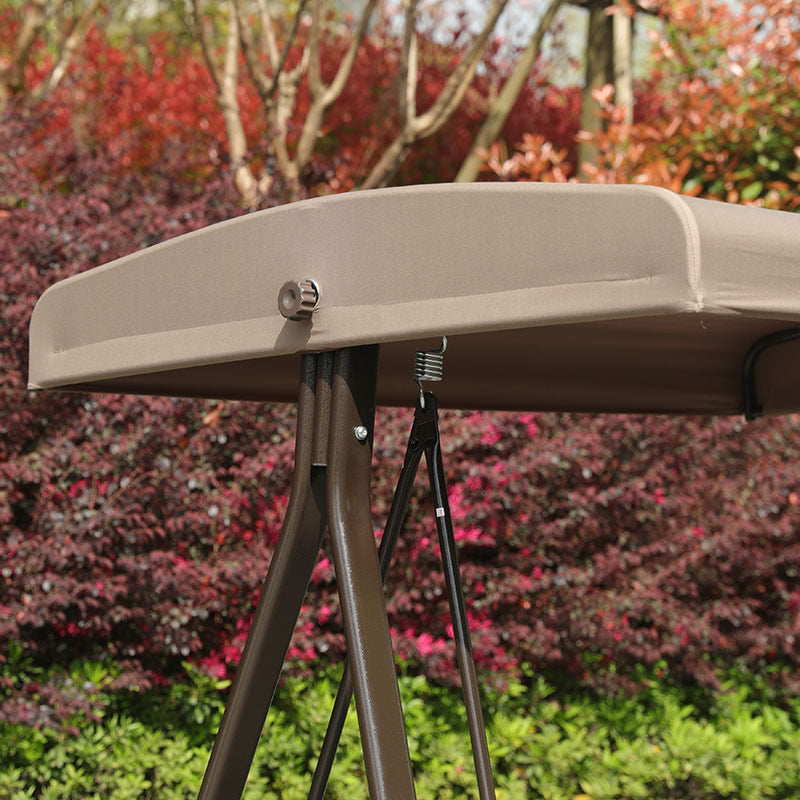 Luxury Outdoor Swing with Canopy - 3 Seater