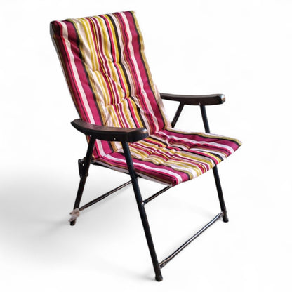 كرسي ريلاكس سترايب القابل للطي – ألوان مبهجة… راحة في كل مكان