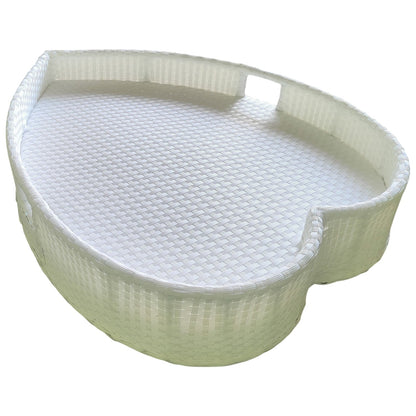 Heart Pool Tray – Float Love in Style (Aluminum)