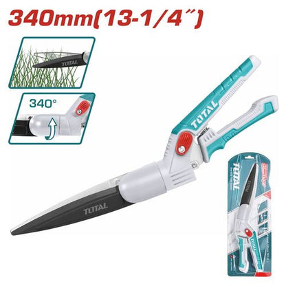 مقص عشب برؤوس متحركه من Total