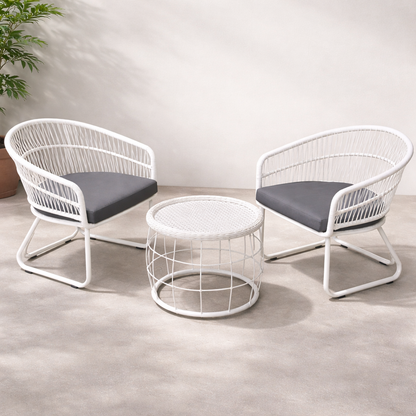Revan Outdoor Set – Modern Minimalism for Two