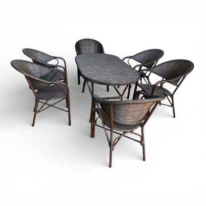 طقم ريو – بساطة عملية وأناقة خفيفة لستة أشخاص.