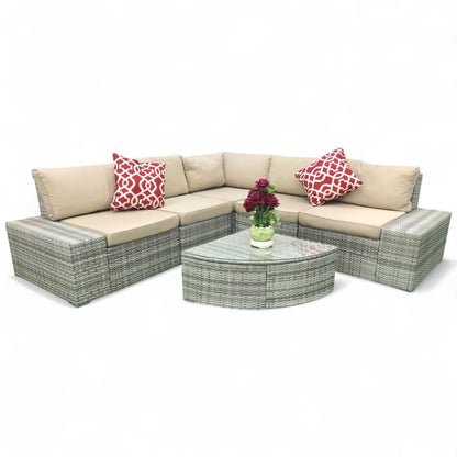 Zahret El-Nil Corner Set – Subtle Luxury for Contemporary Outdoor Living