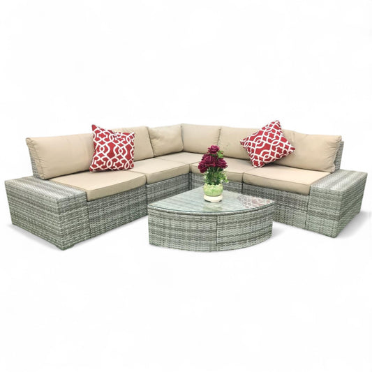Zahret El-Nil Corner Set – Subtle Luxury for Contemporary Outdoor Living