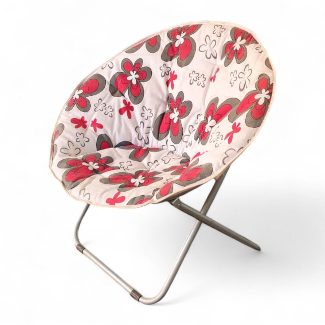 كرسى قمرى قابل للطى - كرسى فلورا