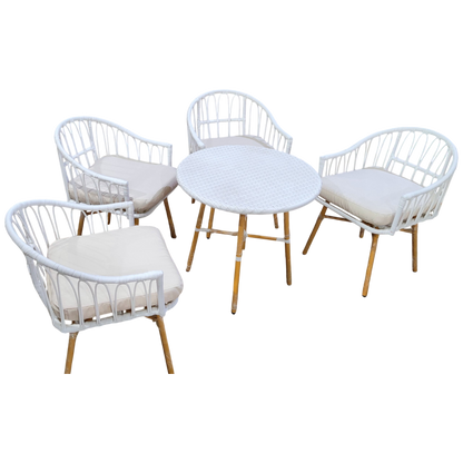 Sony Dining Set – Outdoor Dining for Four