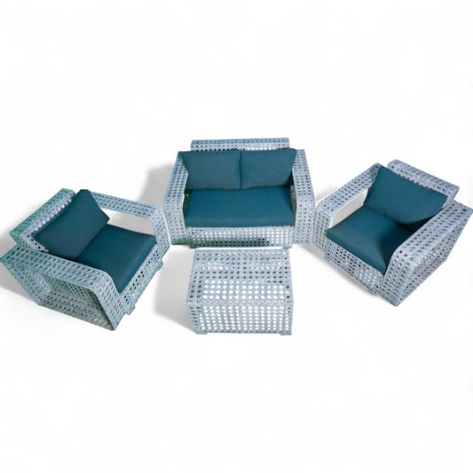 Cleopatra Set (4 Seater) – Royal Comfort for Outdoor Lounging