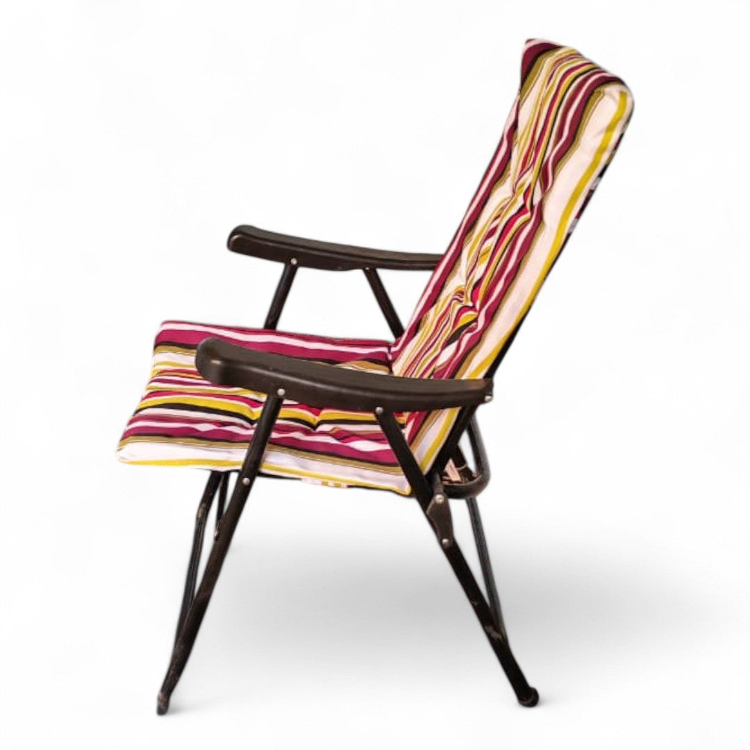 كرسي ريلاكس سترايب القابل للطي – ألوان مبهجة… راحة في كل مكان