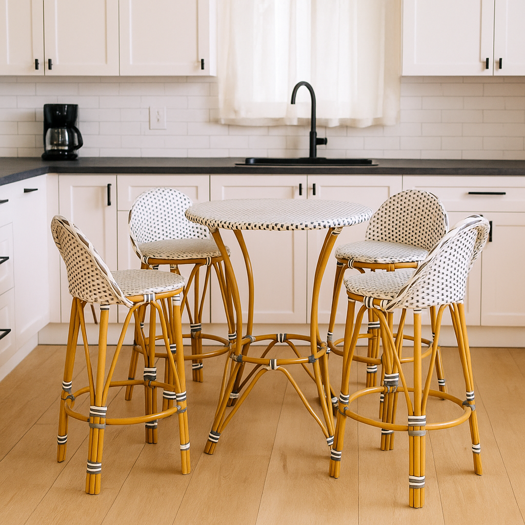 Bistro Charm Set – Parisian Style Outdoor Bar Set