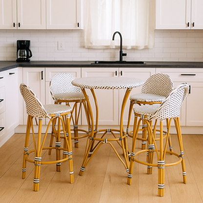 Bistro Charm Set – Parisian Style Outdoor Bar Set