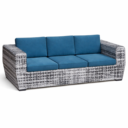 Cleopatra Set (White x Grey) – Royal Comfort for Outdoor Lounging
