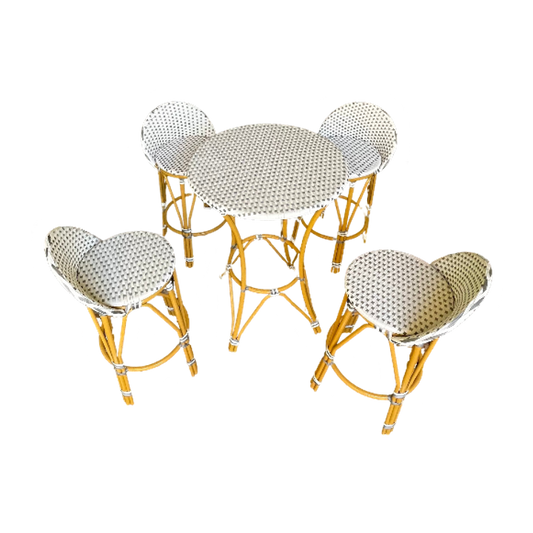Bistro Charm Set – Parisian Style Outdoor Bar Set