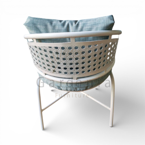 Grace Chair – Modern Comfort with Elegant Arabesque Design.