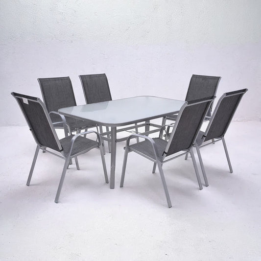Vivo Dining Set – Outdoor Dining for Six
